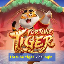 fortune tiger 777 login